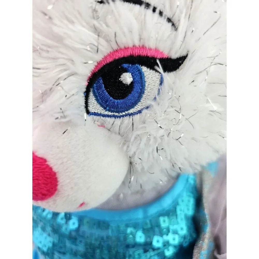 Build a Bear Disney Frozen Elsa with Blue Dress Sparkles Stuffed Animal 16 inch